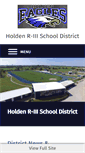 Mobile Screenshot of holdenschools.org